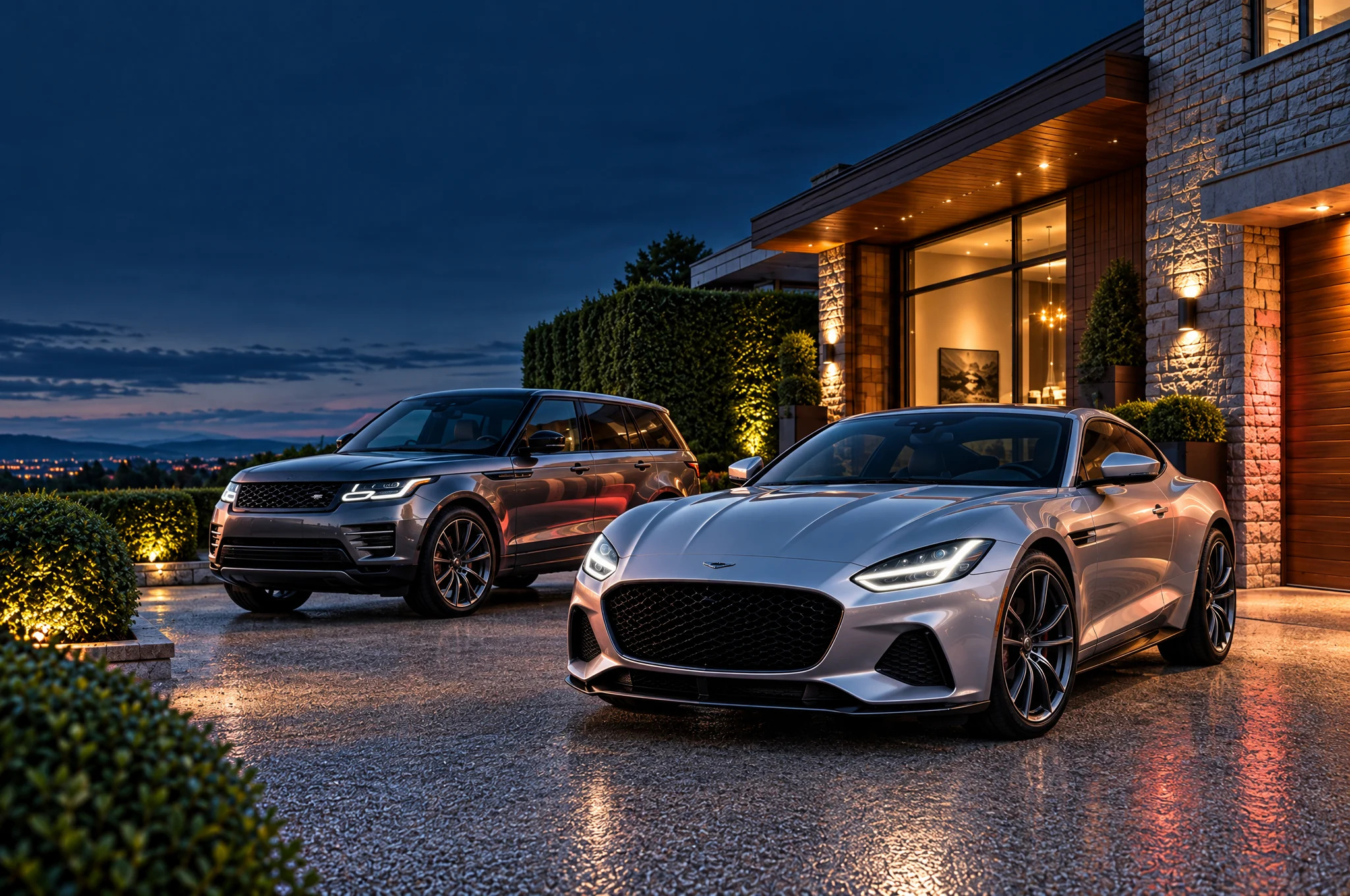 Illustrative vehicle security photography