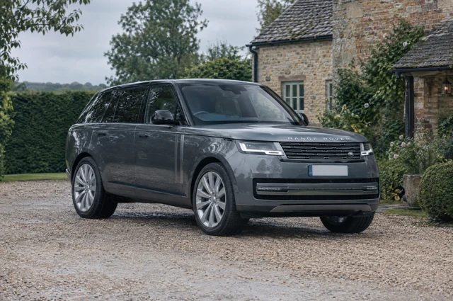 Range Rover on a British driveway