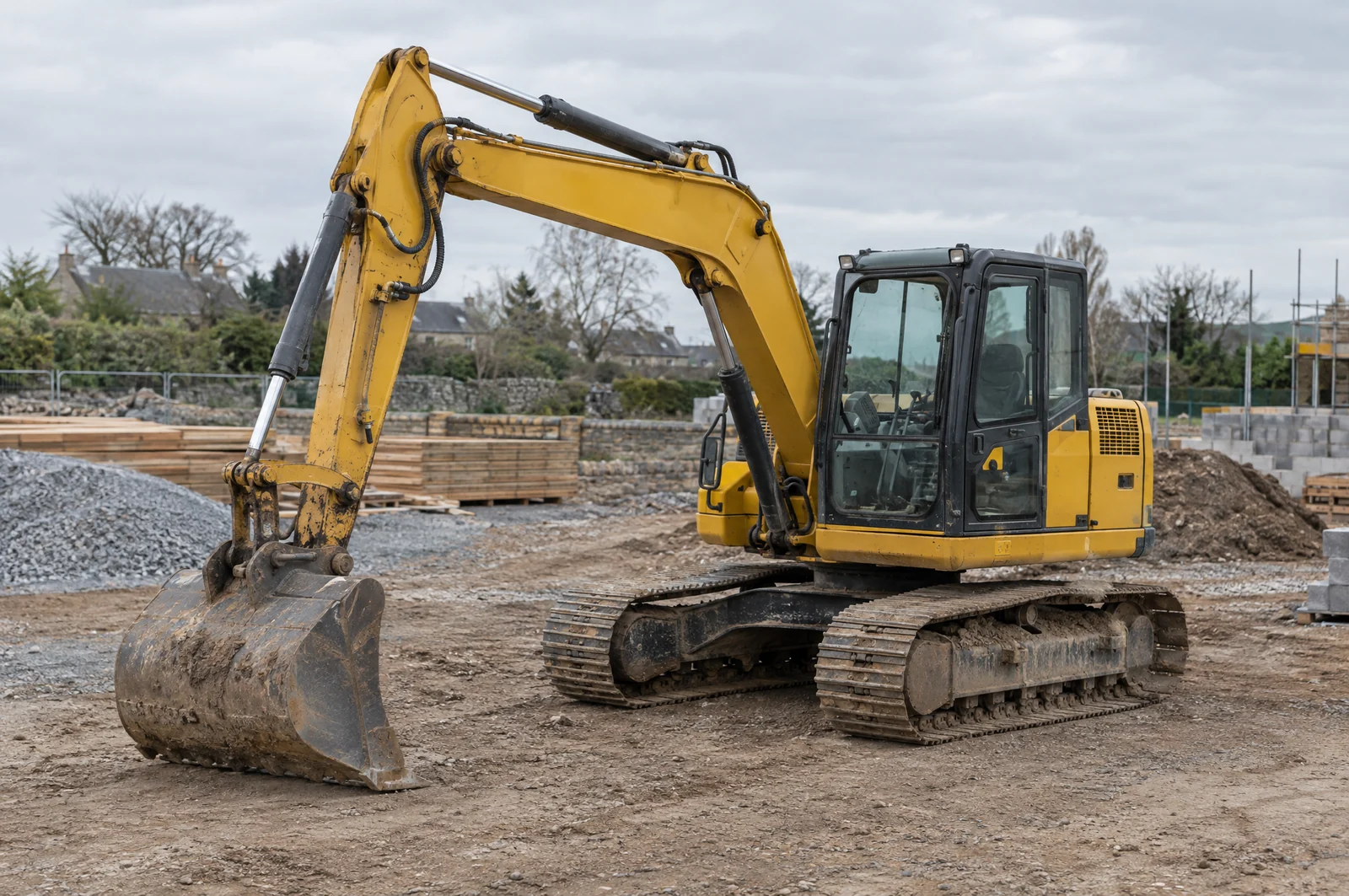 Excavators & construction plant